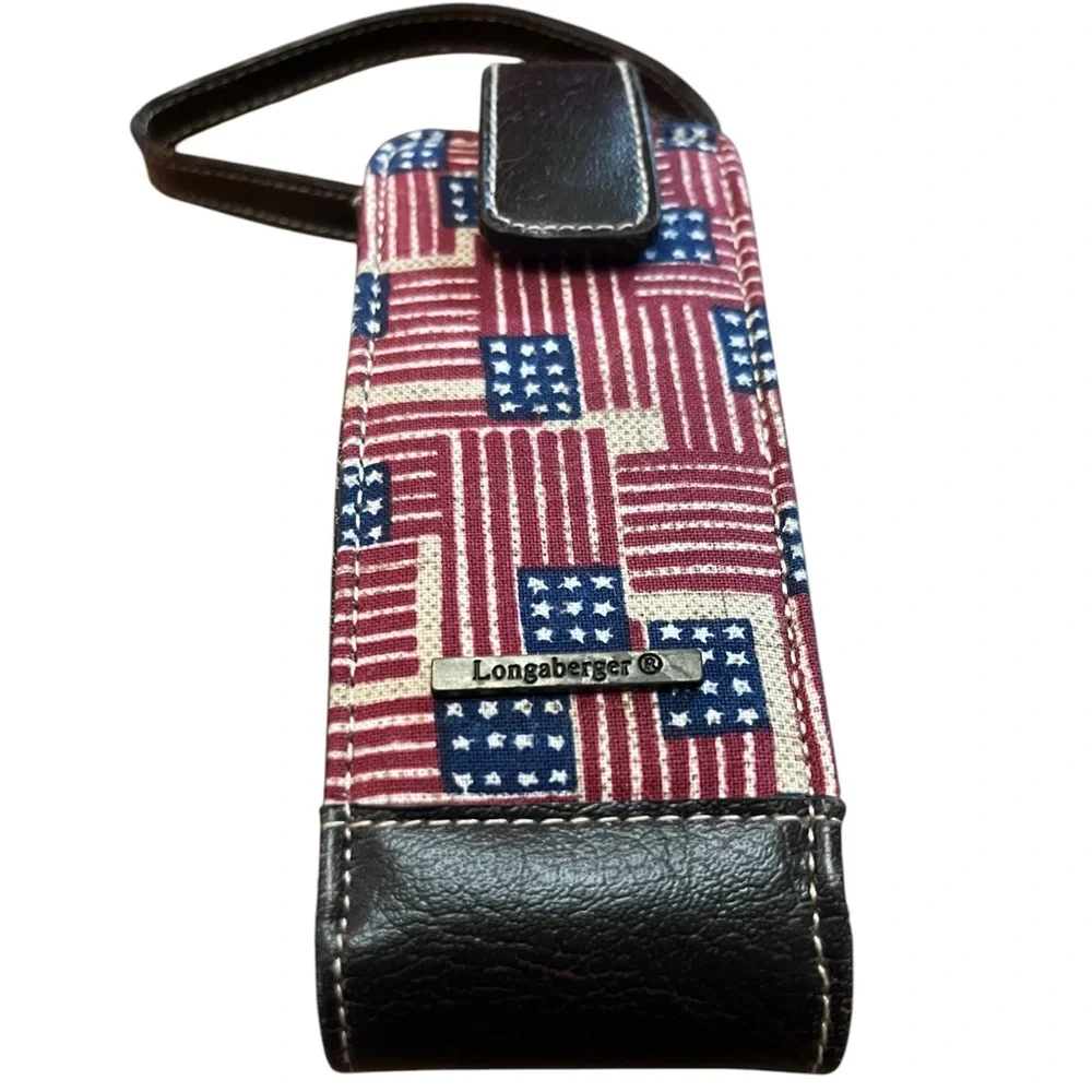 Longaberger wristlet Old Glory